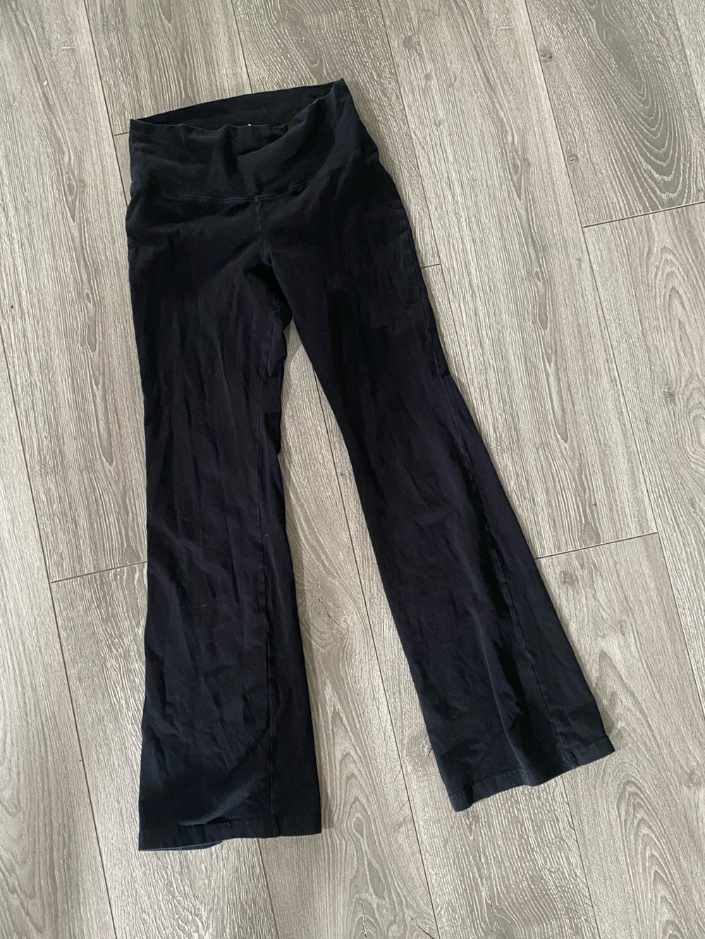 Tna Aritzia Women's Black Flared Yoga Pants - Stretch Bootcut Leggings